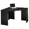 Black Wood Corner Desk - Stockport -2