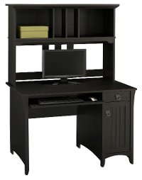 Salinas Bush Furniture Desk and Hutch