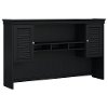 Antique Black Hutch for L Shaped Desk - Fairview -6