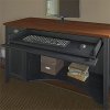 Black/ Cherry Computer Desk - Stanford -3