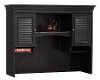 Black Hutch for Computer Desk - Stanford -4