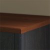 Black/ Cherry 2- Drawer Lateral File Cabinet - Stanford -3