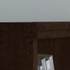 Mocha Cherry 5-Shelf Bookcase - Tuxedo -3