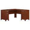 Cherry L-Desk - Tuxedo -2