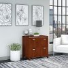 Cherry 2 Drawer Lateral File Cabinet - Tuxedo -2