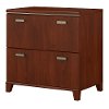 Cherry 2 Drawer Lateral File Cabinet - Tuxedo -3