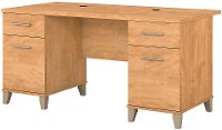 Maple Cross Office Desk (60 Inch) - Somerset-7