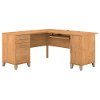 Maple Cross 60W L-Desk - Somerset-5
