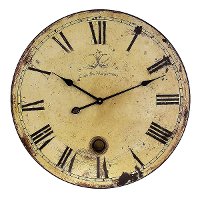 Cream Large Wall Clock