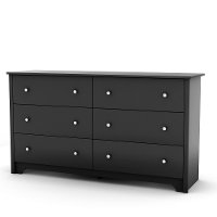 3170010 Solid Black Dresser - Vito