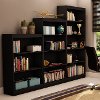 7270767 Black 4-Shelf Bookcase (58 Inch ) - Axess-3
