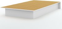 3050235 White Twin Platform Bed - Libra-2