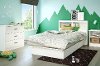 3050235 White Twin Platform Bed - Libra-6