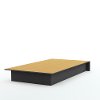 3070235 PLATFORMBED Black Twin Platform Bed - Step One-2