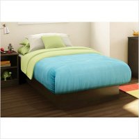 3159235 Chocolate Twin Platform Bed