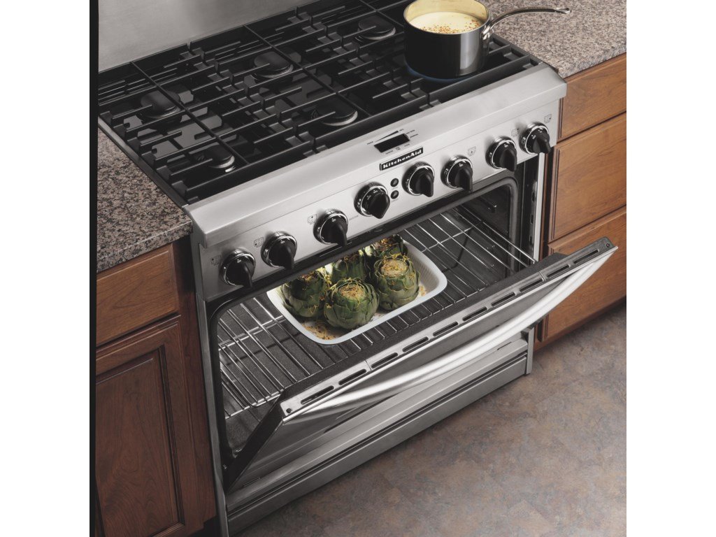 KDRS407VSS KitchenAid Dual Fuel Range - Stainless Steel-4