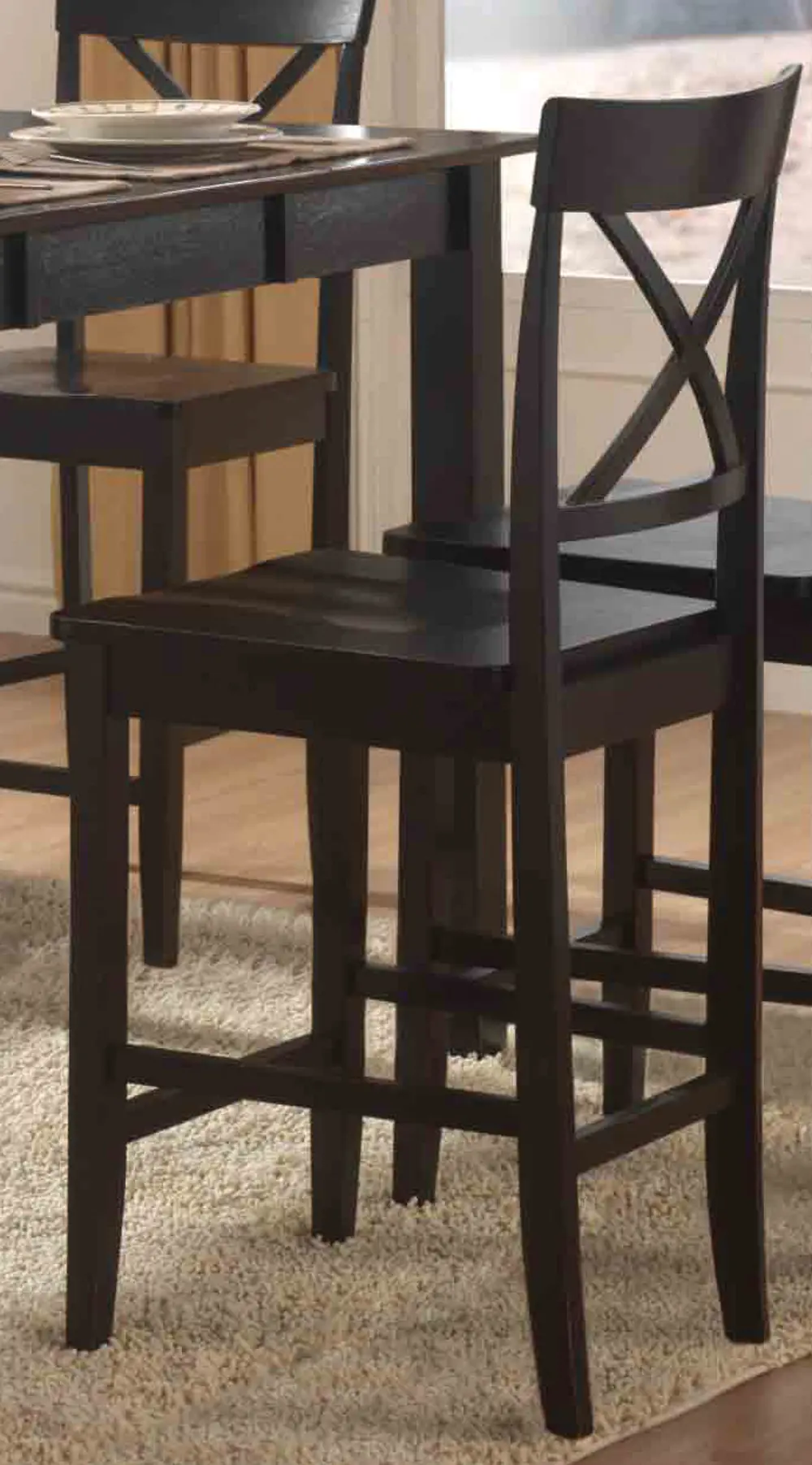 Black Sand 24 Inch Counter Stool-1