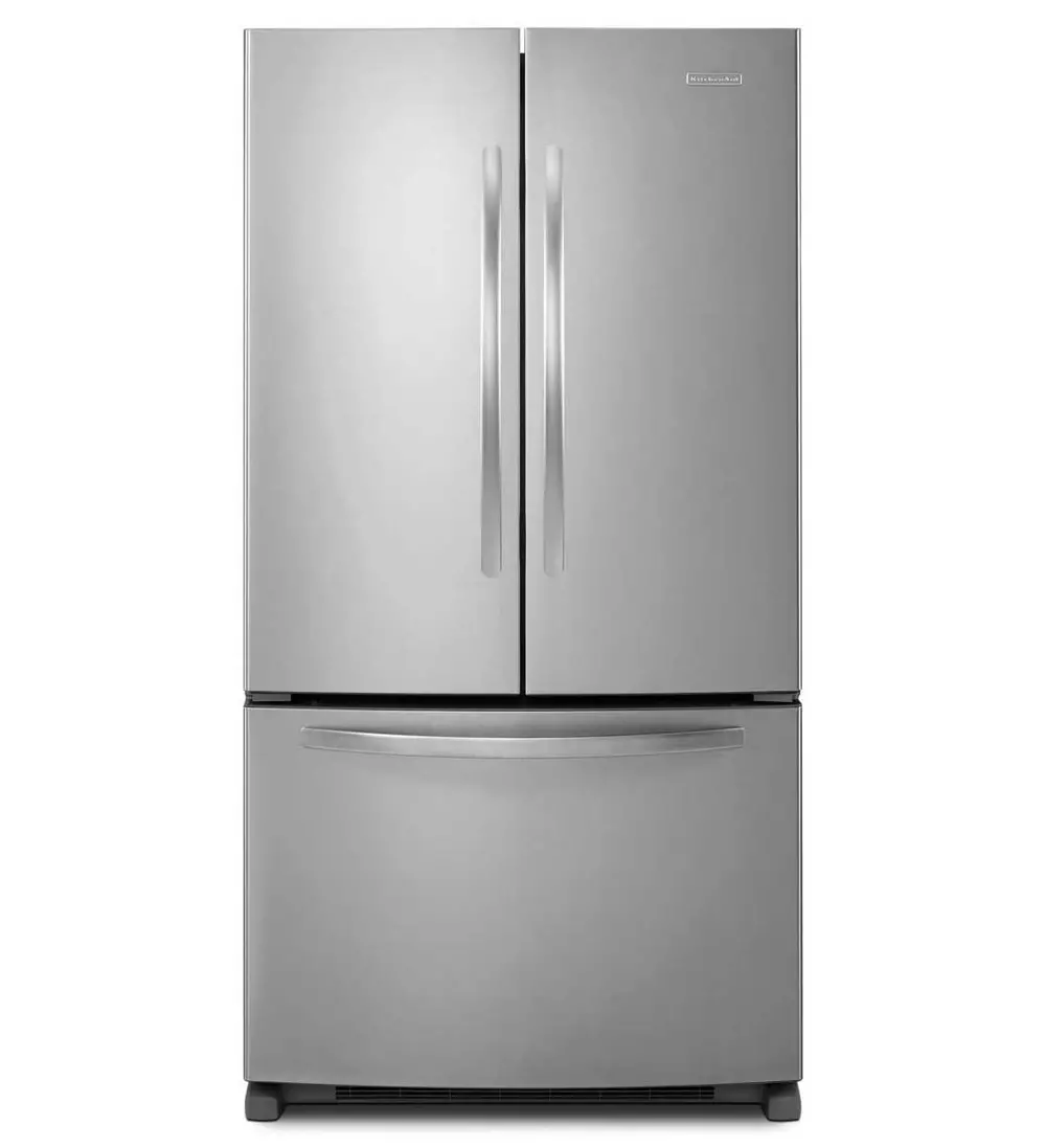 KBFS25EWMS KitchenAid 25 Cu. Ft. Bottom Freezer Refrigerator-1