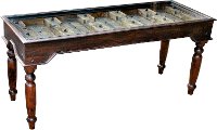 Old Door Console Table