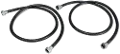5 Foot Black Rubber Washer Hose Kit