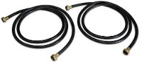 8 Foot Black Rubber Washer Hose Kit