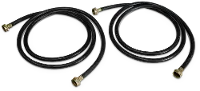 8 Foot Black Rubber Washer Hose Kit
