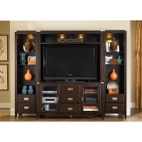 4 Piece Entertainment Center - Harbor Town