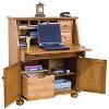 Rustic Light Brown Writing Desk - Sedona