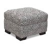 Shining Tips Slate Upholstered Ottoman