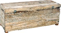 Reclaimed Wood Railroad Tie Large Trunk