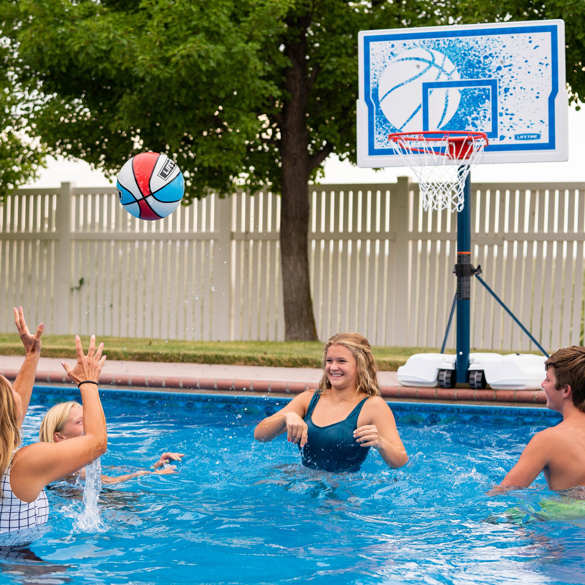 1301 Lifetime Products Swimming Pool Portable Basketball Hoop-7