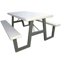 60030 Lifetime 6 Foot A-Frame Folding Picnic Table-2
