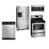 SS-4PC-ELE-KITPACK Frigidaire 4 Piece Kitchen Package with Electric Range