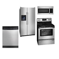SS-4PC-ELE-KITPACK Frigidaire 4 Piece Kitchen Package with Electric Range
