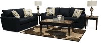 Wood & Marble 3 Piece Coffee Table Set-2