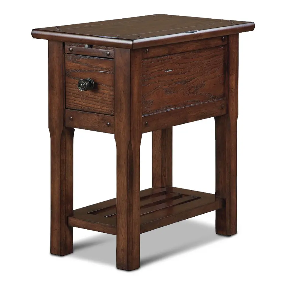 Grand Junction Brown Accent Table-1