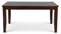 Transitional Raisin Brown Dining Room Table - Kona