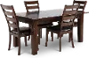 Kona Brown 5 Piece Dining Set with Ladderback Chairs