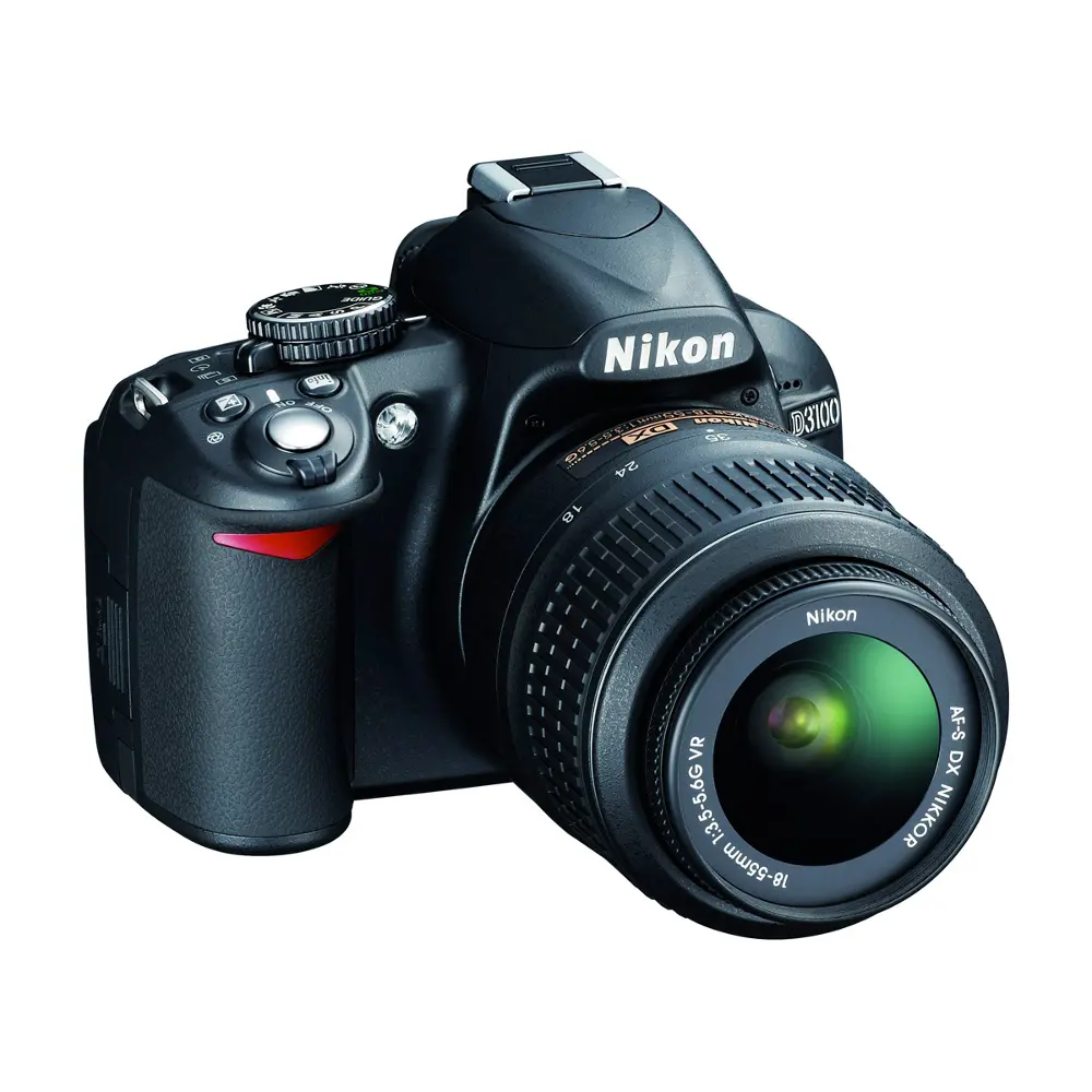D3100*14M^ Nikon 14.2 MP DSLR Camera with 18-55mm Lens-1
