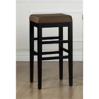 Ebony/Brown Counter Stool (26 Inch) - Sonata