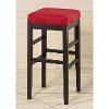 Red Counter Stool (26 Inch) - Sonata
