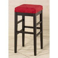 Red Counter Stool (26 Inch) - Sonata