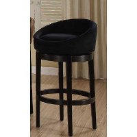 Ebony Swivel Counter Stool (26 Inch) - Igloo