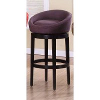 Igloo Ebony/Eggplant 26 Inch Swivel Counter Stool