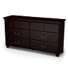 3516010 Noble Dark Mahogany 6 Drawer Dresser