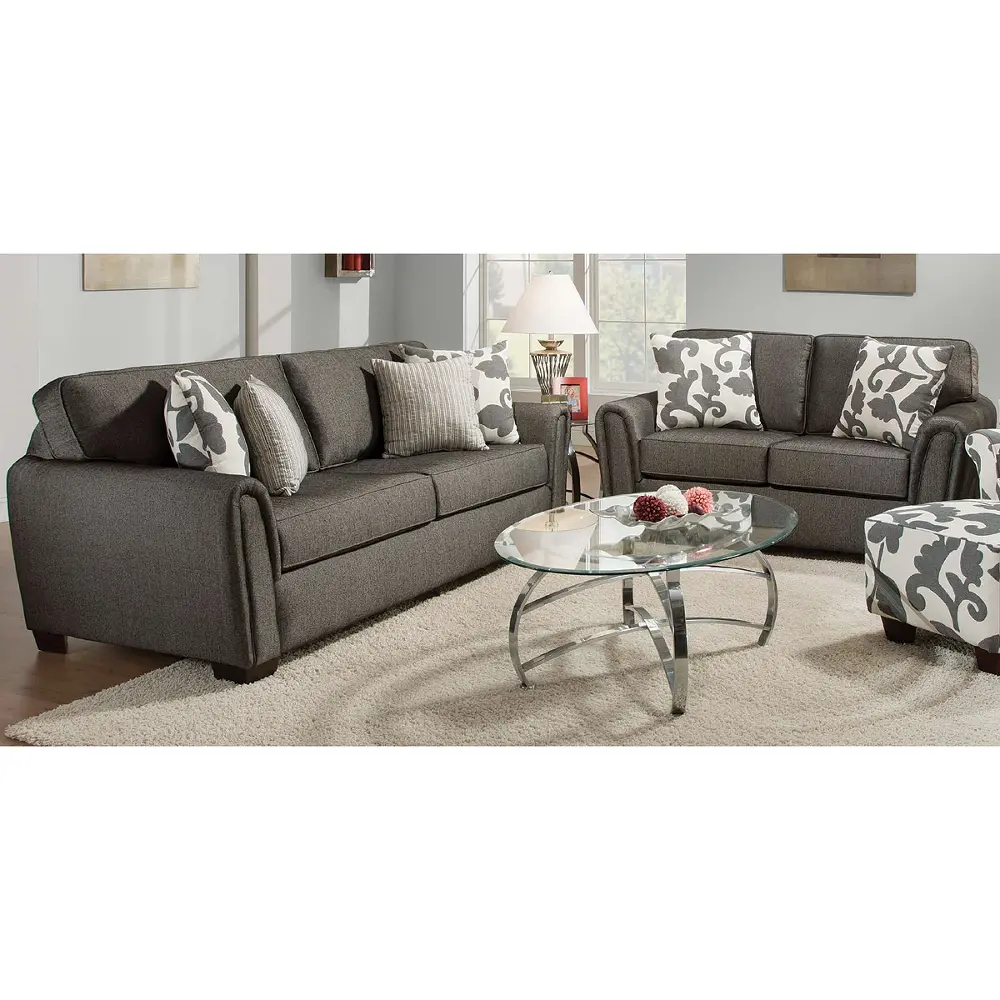 Onyx Upholstered 2 Piece Room Group-1