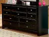 Clearance Laguna Black Dresser