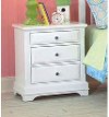 Classic White Nightstand - Bayfront