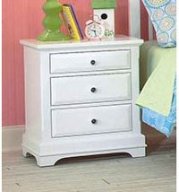 Classic White Nightstand - Bayfront