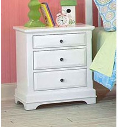 Classic White Nightstand - Bayfront